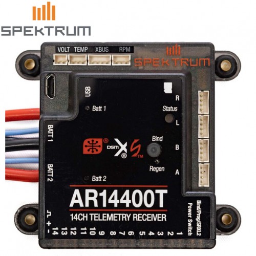 Spektrum AR14400T 14 Channel PowerSafe Telemetry Receiver